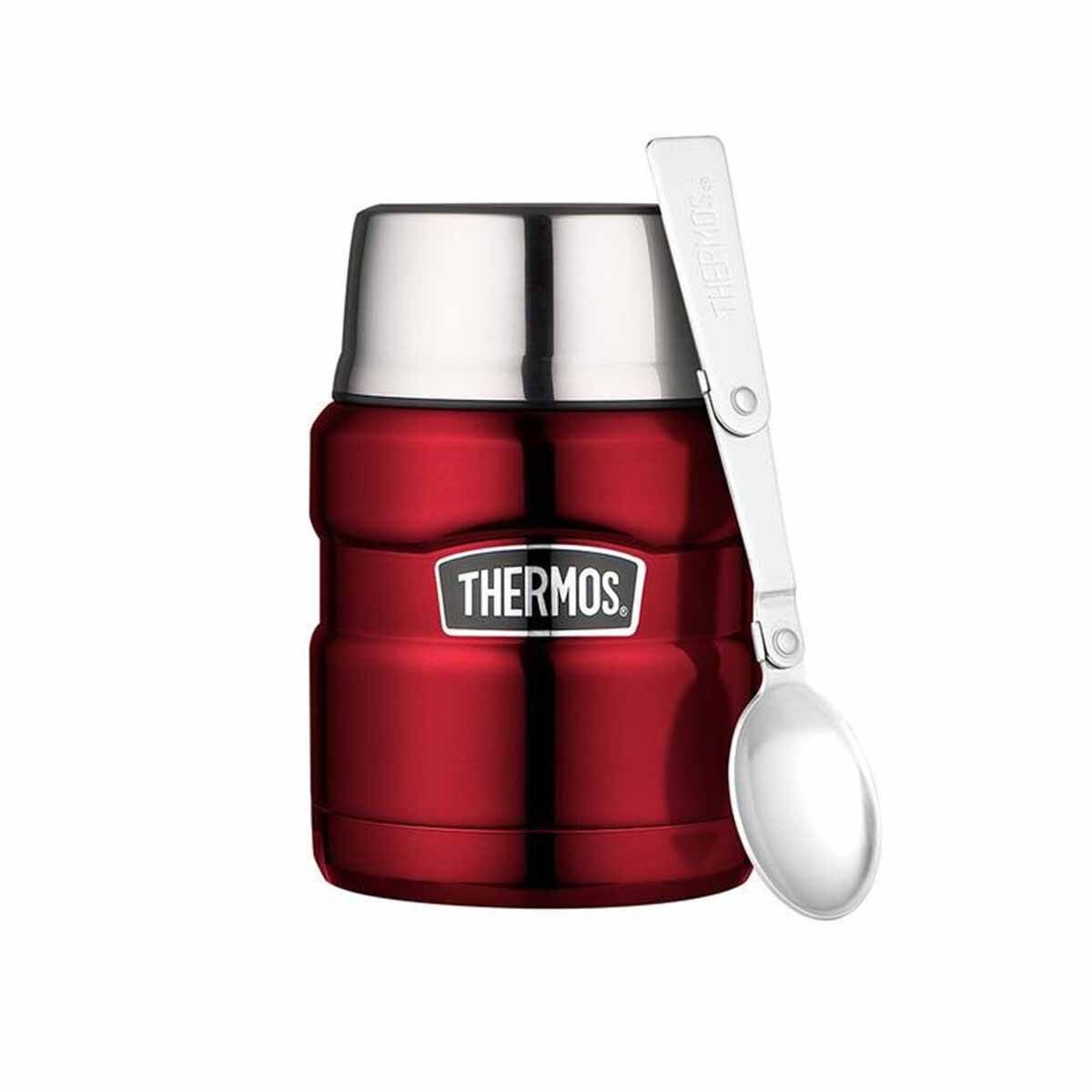 Thermos SK 3000 Çelik Yemek Termosu 470ml. Kırmızı