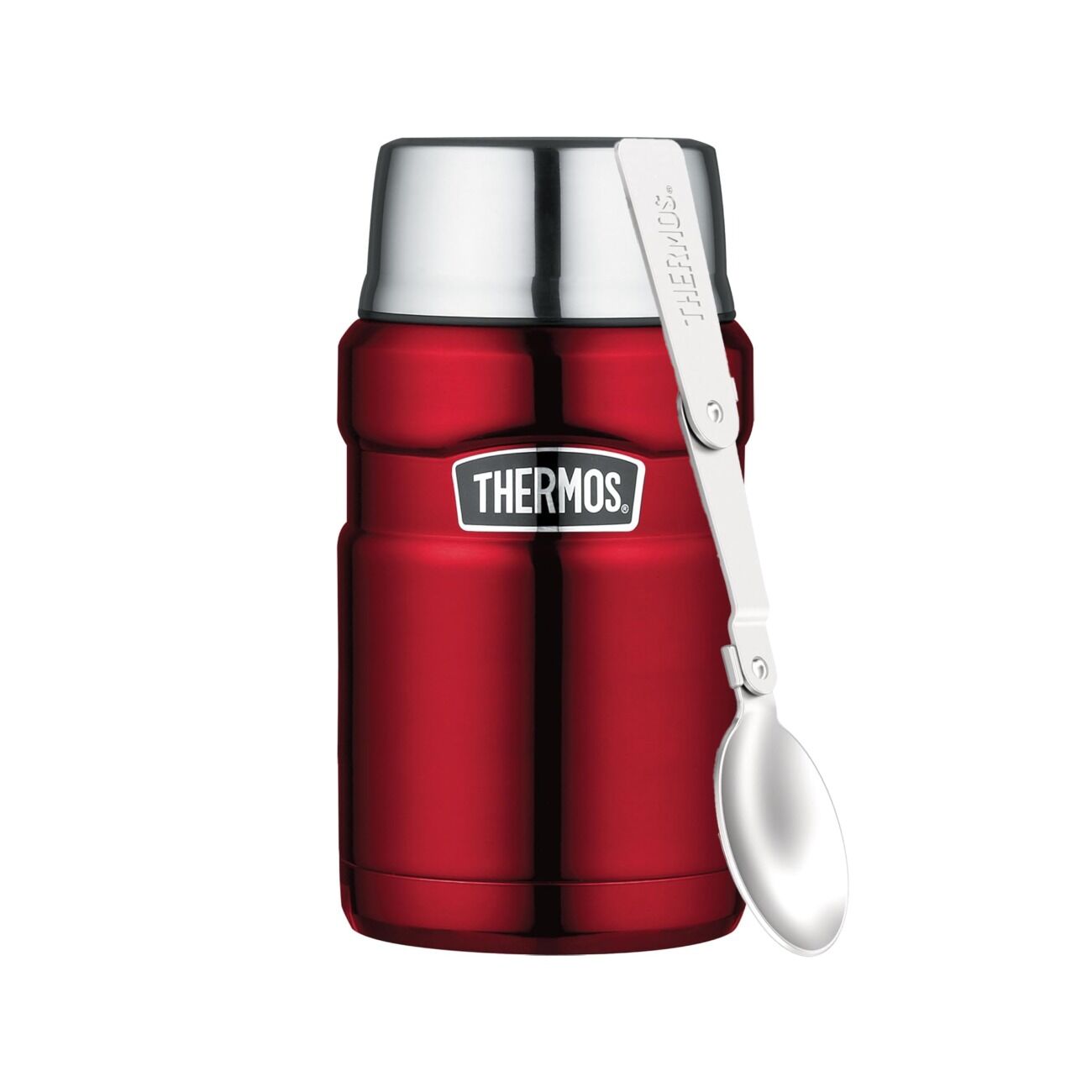 Thermos SK3021 Staınless King Yemek Termosu 0,71 - Kırmızı