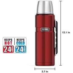 Thermos SK2010 Stainless King Large 1.2 lt - Kırmızı