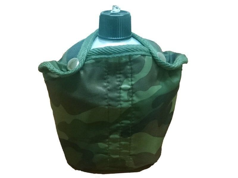 Square 930Cv Taslı Matara (Kamuflaj Kılıflı)