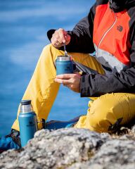 Stanley Klasik Paslanmaz Çelik Yemek Termosu Kaşıklı 0,40 LT - Mavi