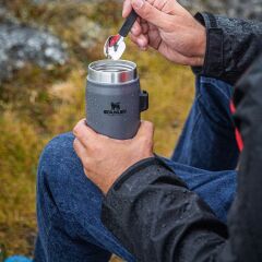 Stanley Klasik Paslanmaz Çelik Yemek Termosu Kaşıklı 0,40 LT - Mavi