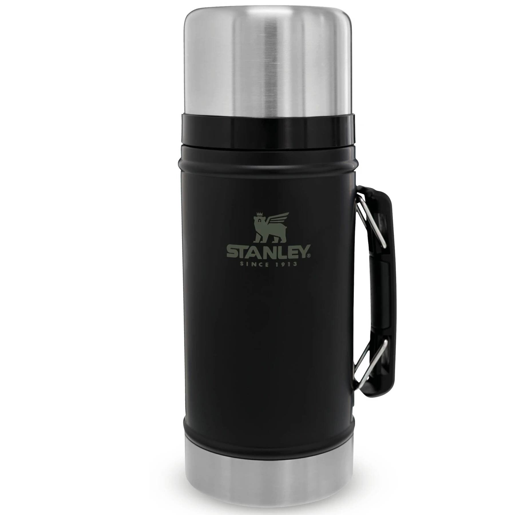 Stanley Klasik Vakumlu Çelik Yemek Termosu 0.94 Lt - Siyah