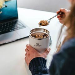 Stanley Adventure To-Go Vakumlu Paslanmaz Çelik Yemek Termosu 0,53 Lt - Beyaz