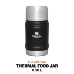 Stanley The Artisan Paslanmaz Çelik Yemek Termosu 0,50 Lt - Siyah