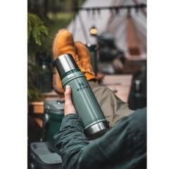 Stanley Klasik Vakumlu Paslanmaz Çelik Termos 0.75 LT - Yeşil