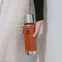 Stanley Klasik Vakumlu Paslanmaz Çelik Termos 0.75 LT - Kil