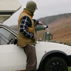 Stanley Klasik Vakumlu Paslanmaz Çelik Termos 2.3 LT - Yeşil