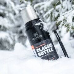 Stanley Klasik Vakumlu Paslanmaz Çelik Termos 1 LT - Siyah