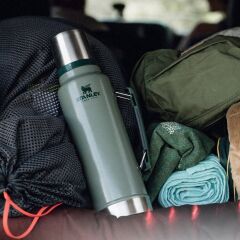 Stanley Klasik Vakumlu Paslanmaz Çelik Termos 1 LT - Yeşil