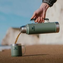 Stanley Klasik Vakumlu Paslanmaz Çelik Termos 1 LT - Yeşil