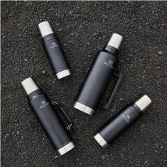 Stanley Klasik Vakumlu Çelik Termos 1.4 Lt - Siyah