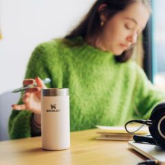 Stanley The AeroLight Transit Termos Bardak 0.35 Lt - Açık Pembe