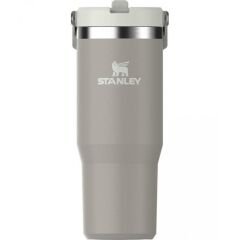 Stanley The IceFlow Flip Straw Pipetli Termos Bardak 0,89 LT - Kül