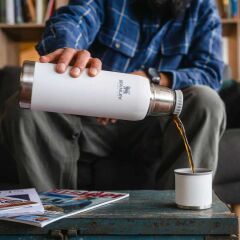 Stanley Adventure To-Go Vakumlu Paslanmaz Çelik Termos 1 Lt - Beyaz