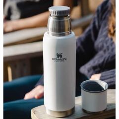 Stanley Adventure To-Go Vakumlu Paslanmaz Çelik Termos 1 Lt - Beyaz