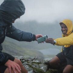 Stanley Klasik Paslanmaz Çelik Cep Matarası 0.23 Lt - Yeşil