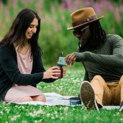 Stanley Klasik Paslanmaz Çelik Cep Matarası 0.23 Lt - Yeşil