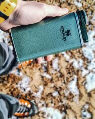 Stanley Klasik Paslanmaz Çelik Cep Matarası 0.23 Lt - Yeşil