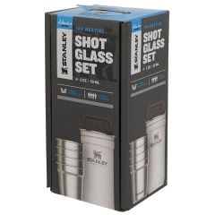 Stanley Adventure Çelik Shot Bardak Seti - Siyah