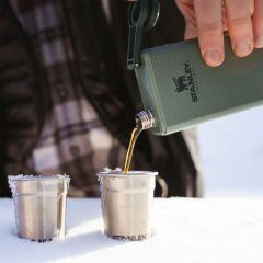 Stanley Adventure Çelik Shot Bardak ve Matara Seti - Yeşil