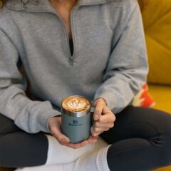 Stanley Klasik Paslanmaz Çelik Termos Bardak 0,23 LT - Yeşil