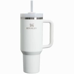 Stanley Quencher Pipetli Termos Bardak 1.18 Lt - Buz Beyaz