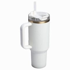 Stanley Quencher Pipetli Termos Bardak 1.18 Lt - Kırık Beyaz