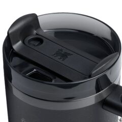 Stanley Quencher Pipetli Termos Bardak 1.18 Lt - Mat Siyah