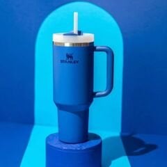 Stanley Quencher Pipetli Termos Bardak 1.18 Lt - Mavi