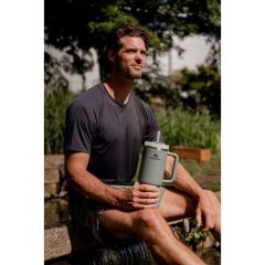 Stanley Quencher Pipetli Termos Bardak 1.18 Lt - Yeşil