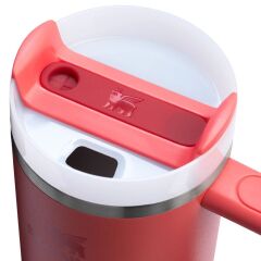 Stanley Quencher Pipetli Termos Bardak 0.89 Lt - Mercan