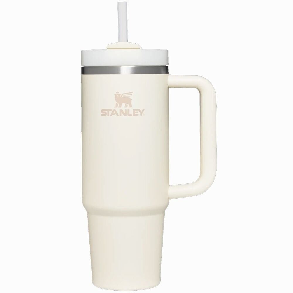 Stanley Quencher Pipetli Termos Bardak 0.89 Lt - Krem