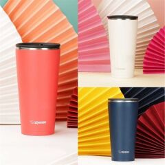 Zojirushi SX-FSE45 Süzgeçli Kapak Vakumlu Termos Bardak 0.45L - Lacivert