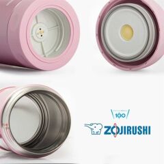 Zojirushi SW-EAE50 Vakumlu Paslanmaz Çelik Yemek Termosu Kabı 0.5L - Gümüş Rengi