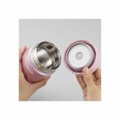 Zojirushi SW-EAE50 Vakumlu Paslanmaz Çelik Yemek Termosu Kabı 0.5L - Parlak Pembe