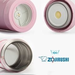 Zojirushi SW-EAE50 Vakumlu Paslanmaz Çelik Yemek Termosu Kabı 0.5L - Su Mavisi