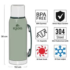 Igloo Legend Klasik Termos 1 Litre