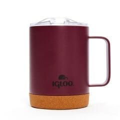 Igloo Cork Mug 350ml - Bordo