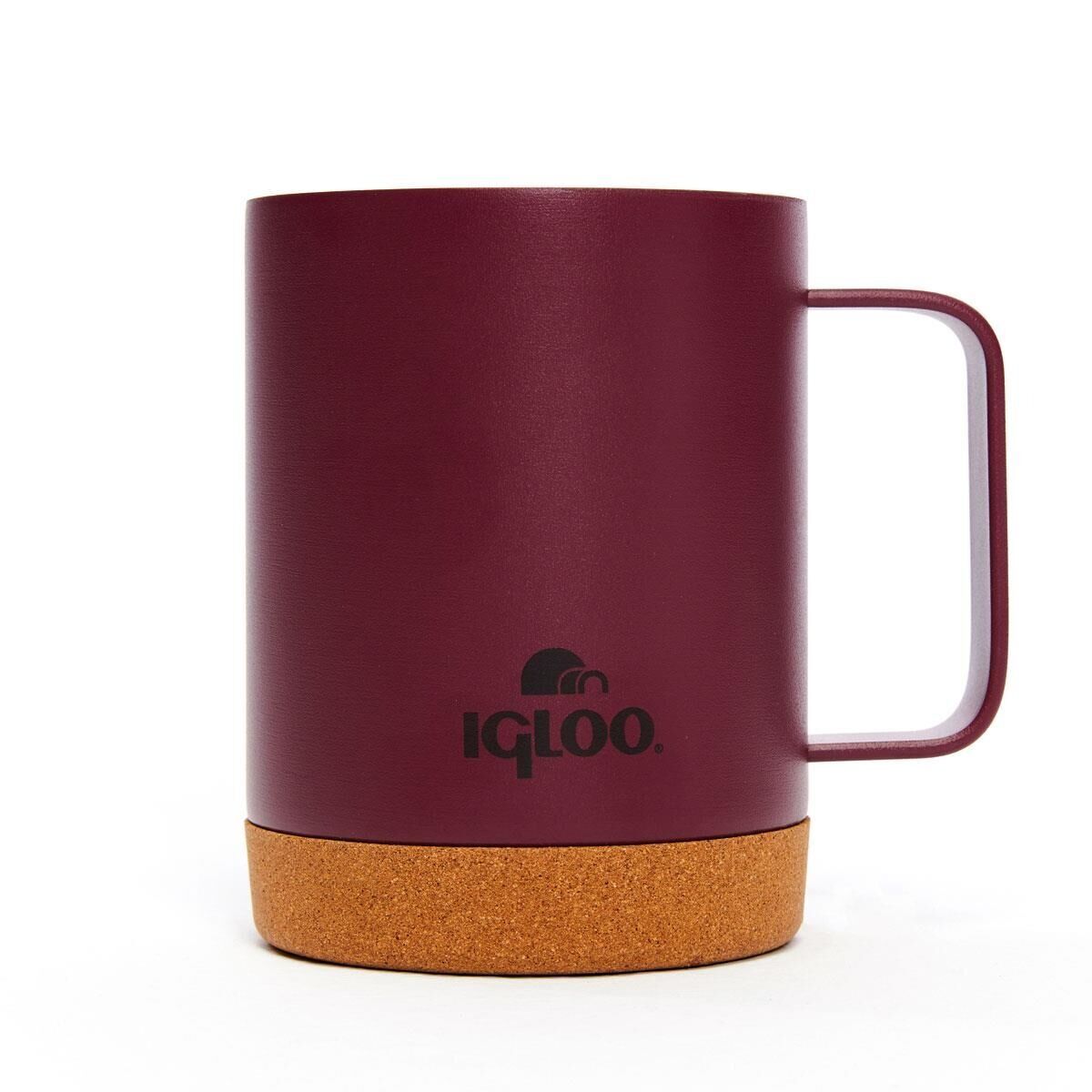Igloo Cork Mug 350ml - Bordo
