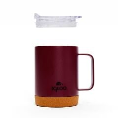 Igloo Cork Mug 350ml - Bordo