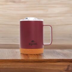 Igloo Cork Mug 350ml - Bordo
