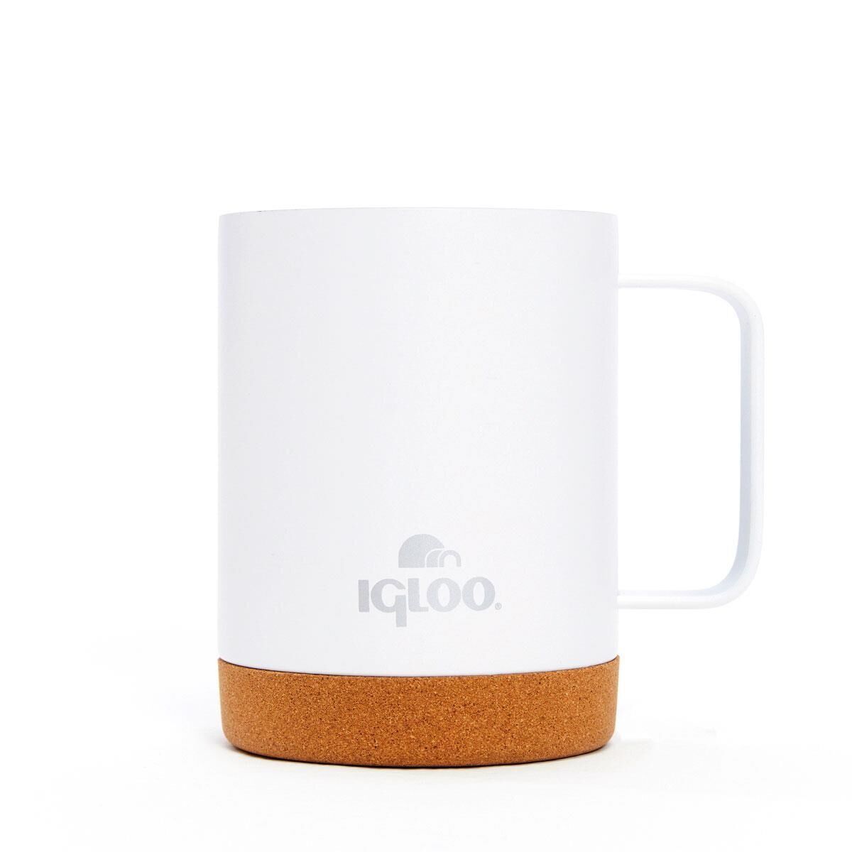 Igloo Cork Mug 350ml - Beyaz