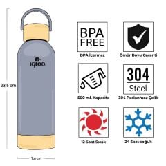 Igloo Hydrate Pro Termos 500ml -Mavi