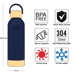 Igloo Hydrate Pro Termos 500ml - Lacivert