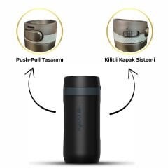 Igloo Squid Termos 410ml - Siyah