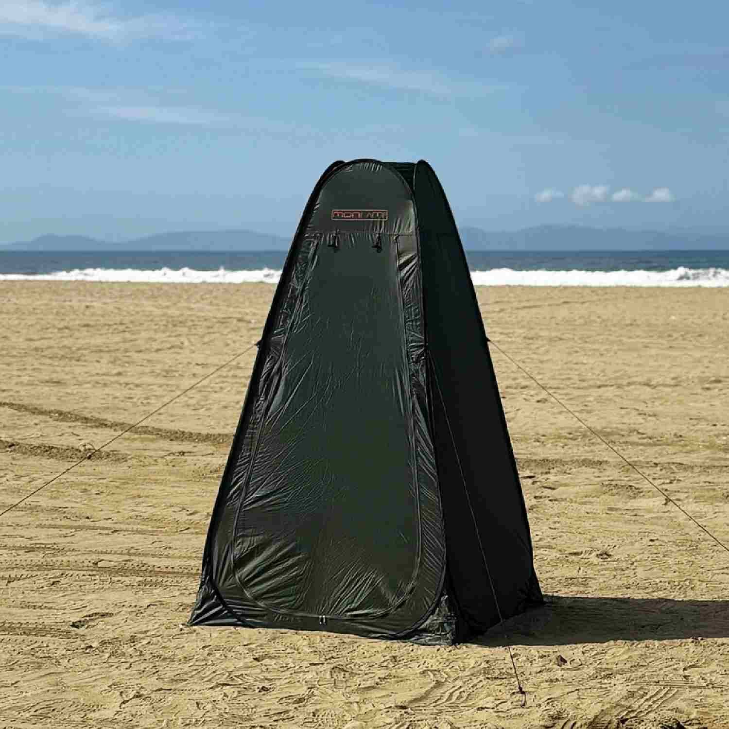 Monicamp Çok Amaçlı Kamp WC Duş Giyinme Çadırı Zemin Matlı