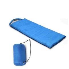 DFT Düz Başlık(190+30cm)x75 Mavi -5/-10° UykuTulumu